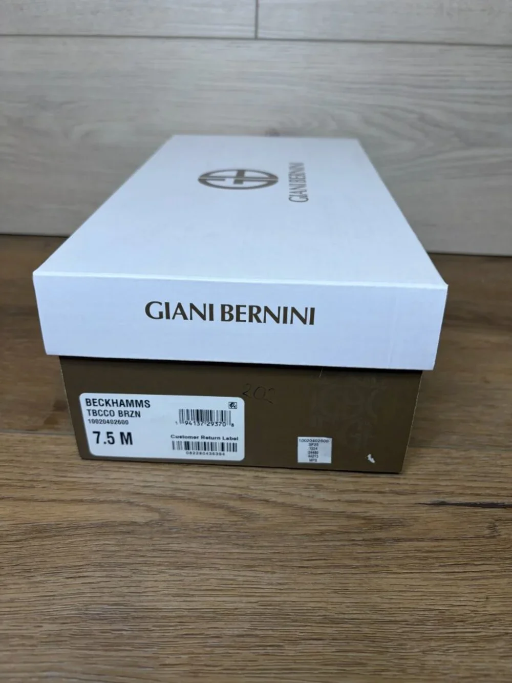 Giani Bernini Women's Beckhamm Suede Tailored Loafers Brown Size 7.5M